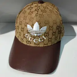 Gucci — Adidas GG Monogram cap topi