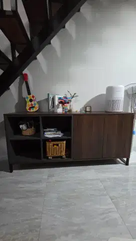 Meja TV / Lemari / Kabient Penyimpanan model Japandi