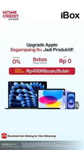 Macbook pro M4 pro 24/512GB promo cicilan bunga bisa 0% cukup KTP