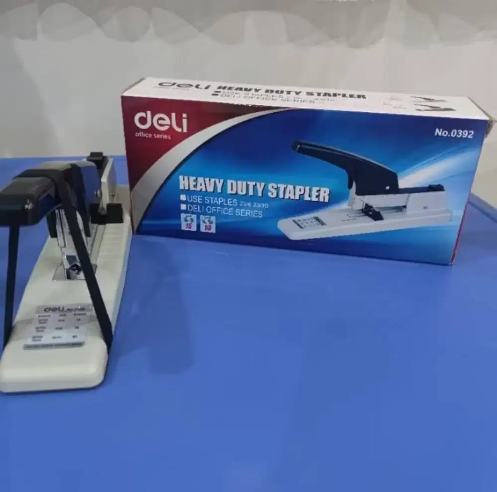 Stapler Staples Deli Heavy Duty  Hekter Untuk kertas tebal