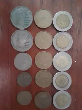 Uang koin kuno campur seribu kelapa sawit sampai 50 perak