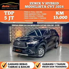Tdp 5 Juta Toyota Innova Zenix 2.0 V Hybrid Modelista
Cvt A/T Nik.2024