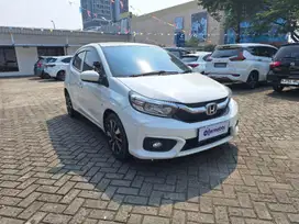 DP MURAH Honda Brio Satya 1.2 New E Bensin-AT-2018 Putih CAHJD