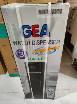 Dispenser Gea Low Watt (galon bawah)Garansi resmi kompresor 3tahun
