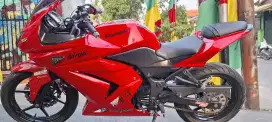 ninja 250 2009 mulus terawat cat list orisinil mesin bagus body mulus