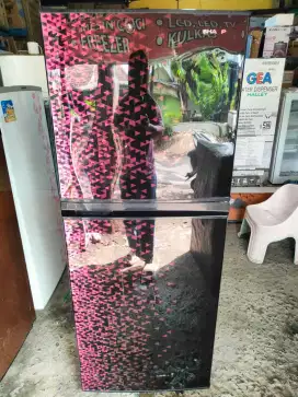 Kulkas Sharp 2pintu normal masih orisinil