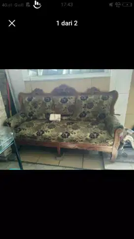 Kursi sofa set (meja)