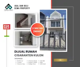Rumah di Cisaranten Kulon 2 lantai – Harga Ekonomis, Lokasi Strategis