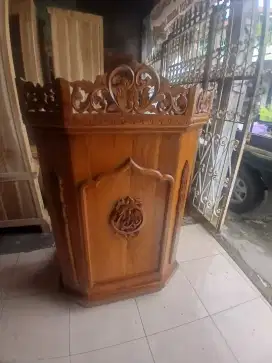 Mimbar Masjid Ukir