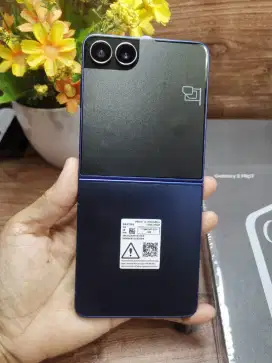 BNOB New Samsung zflip 7 blue biru 12/256 gb garansi sein 1 tahun
