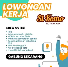 Loker Jaga Stand Roti Bakar & Keban