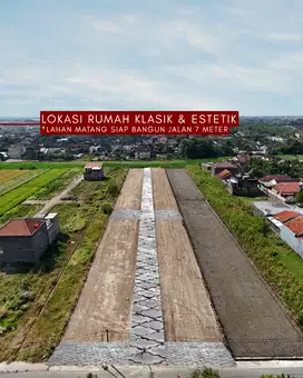 Tanah Kavling Area Kampus Solo SHM Siap Bangun