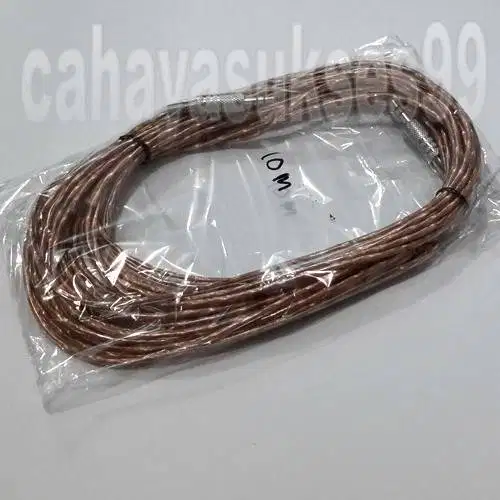 Kabel Audio Connector Cable Speaker Konektor Music Stereo Male To Male