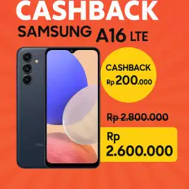 SAMSUNG GALAXY A16 | BISA KREDIT DP 0% | COCOK BUAT KERJA, GAME, KULIA