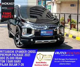 Mitsubishi Xpander Cross Premium package 1.5 AT 2021 Hitam Metalik