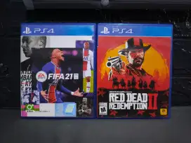 Bd/Kaset RDR2 dan Fifa21
