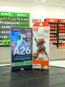 PROMO AGUSTUS HP SAMSUNG A26 FREE AKSESORIS BISA KREDIT TANPA DP