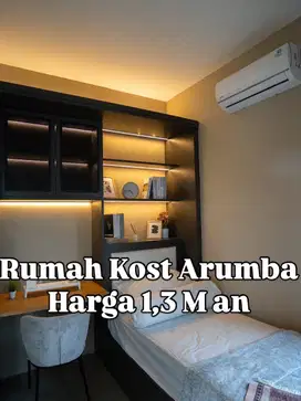 Dijual Rumah Kost Premium 7 Kamar Furnish dekat Kampus UB, UMM Malang