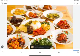 Tukang masak masakan padang
