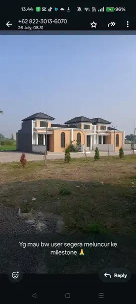 Milestone park prambon krian