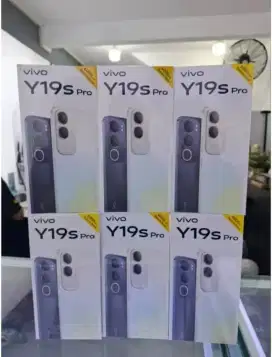 VIVO Y19S PRO 4+4/64 4+4/128 BARU ORIGINAL GARANSI RESMI 12 BULAN