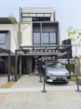 Rumah 3 lantai.4kamar tidur
