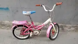 Sepeda anak WIMCYCLE strawberry Ukuran 16