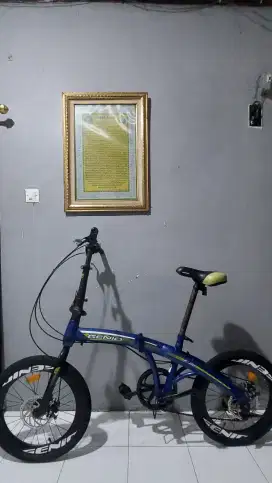 Sepeda Lipat Genio F211 Gress