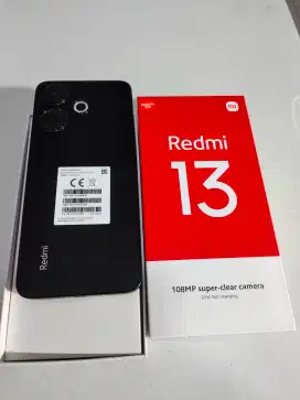 Redmi 13 ram 12/128 GB mulus kaya baru Rp 1,500,000