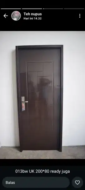 Pintu baja,berserat