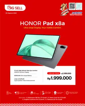 Honor bergaransi resmi store BIG SELL
