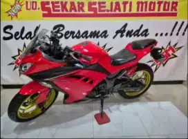 Ninja 250 Fi super red