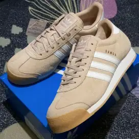 Sepatu Sneaker Adidas Samoa Trainer JH9050 Ori store 2024 Beige 2024