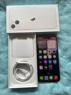 iPhone 13 128GB iBox Starlight BH 100% Garansi On Maret 2025 MULUS