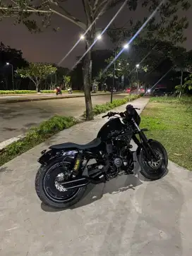 Motor yamaha byson custom bobber