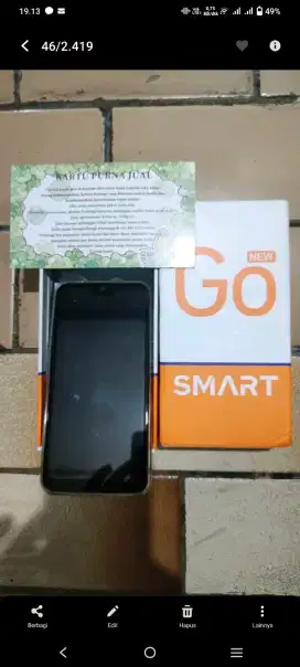 HP ANDROID GO SMART. LENGKAP..MURAH.