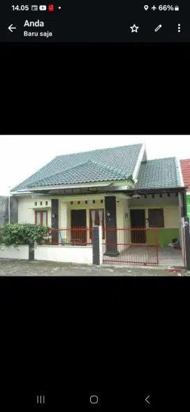 Rumah Nyaman & Cantik, di lingkungan strategis