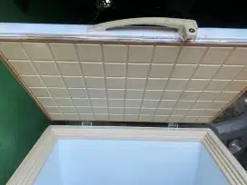 freezer bock 220L sanyo siap pakai