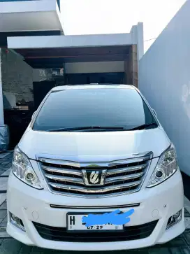 Alphard 2.4 G A/T 2014 pajak panjang