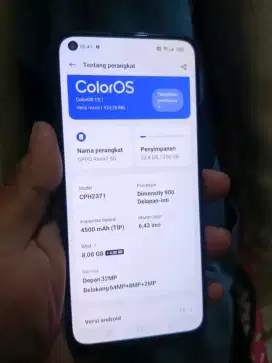 Oppo Reno 7 5g hp+cas