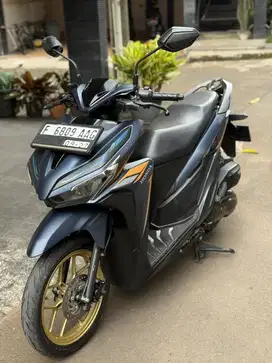 Honda Vario 125 CBS ISS Thn 2022 F Kota Blue Matte