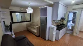 Sewa 2 BR Luas Full Furnish Tower H Apartemen Bassura City Free IPL