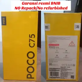 New! Poco C75 8/256 6/128 Resmi BNIB No Repack