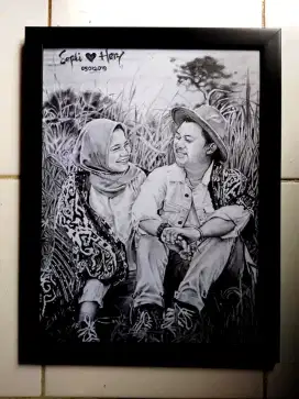 Sketsa dan Lukisan kanvas