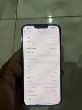 iPhone 13 promax 128gb inter