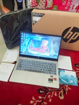 Laptop HP 245 G9 Ryzen 3 7320 Gen 13 garansi resmi on fullset