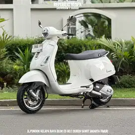 Piaggio Vespa LX 125 IGET LED FACELIFT Th 2023 WARNA WHITE
