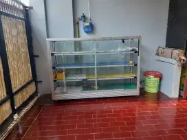 Etalase uk 145x100x40 (Kondisi apa adanya)