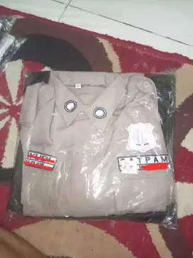 PDL Satpam/Security Cokelat 1 Stell