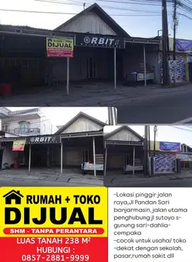 Di jual 1 buah rumah lokasi strategis